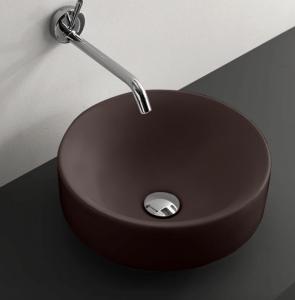 KERASAN NOLITA UMYWALKA NABLATOWA/ WPUSZCZANA W BLAT BORGOGNA MATT 35cm 355875