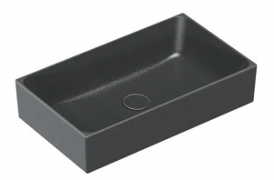 Catalano VERSO 60x35 umywalka nablatowa czarny mat 16035ZENS/0222600022