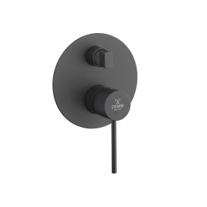 DEMM Spike bateria wannowo-prysznicowa czarny mat 6850/CZAR