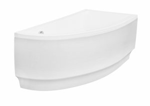 Besco PRAKTIKA Obudowa / panel prawy 140 do wanien biały OAP140NP