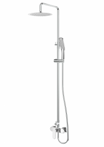 VEDO OTTO CROMO Kolumna natryskowa z baterią mieszakową deszczownica o śr. 300 mm VBO8007/30/CH chrom