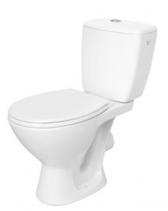 Cersanit Kaskada kompakt WC stojący z deską sedesową biały K100-206