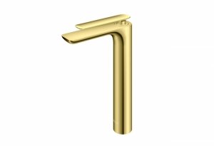 Kohlman Experience Gold wysoka bateria umywalkowa złoty połysk QB170EGD