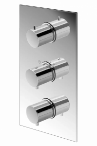 VEDO ROUND III Bateria termostatyczna podtynkowa 3-wyjściowa 6730Y/CH chrom