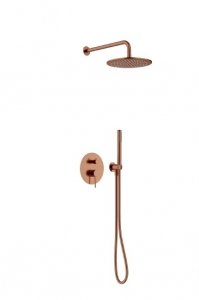 KFA Flint Zestaw natryskowy podtynkowy stal brąz mat 96607843