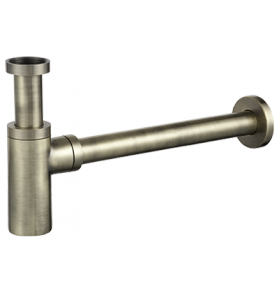 Omnires syfon umywalkowy ozdobny bronzo A186BR 