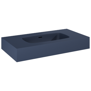 Elita UMYWALKA DIMPLE 80 ścienna MARMUR NAVY BLUE MATT 168857 / RE040800027030