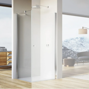 Ronal Sanswiss Solino ścianka prysznicowa 70 cm boczna do drzwi srebrny połysk SOLT107005007