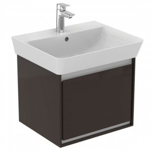 Ideal Standard Connect Air Szafka pod umywalkę Cube 48 cm ciemnobrązowy mat E0844VY