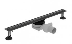 Lavita Odpływ liniowy Linear slim Gunmetal 600 5900378370260