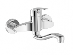 Tres Cocina Bateria jednouchwytowa ścienna kuchenna 21632030 Chrom
