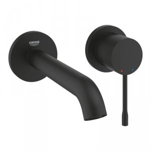 Grohe Essence Bateria umywalkowa podtynkowa 18,3 cm phantom black 29192KF1
