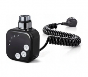 Termix Grzałka elektryczna HEC 600W do grzejników łazienkowych i dekoracyjnych HEC600CZ czarny