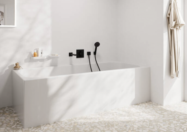 Hansgrohe DuoTurn E Bateria z mieszaczem do 2 odbiorników, podtynkowa czarny mat 75417670