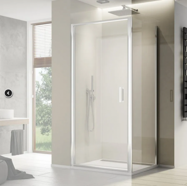 Ronal Top Line S ścianka prysznicowa 80x200 cm boczna do drzwi srebrny połysk TOPF20805007