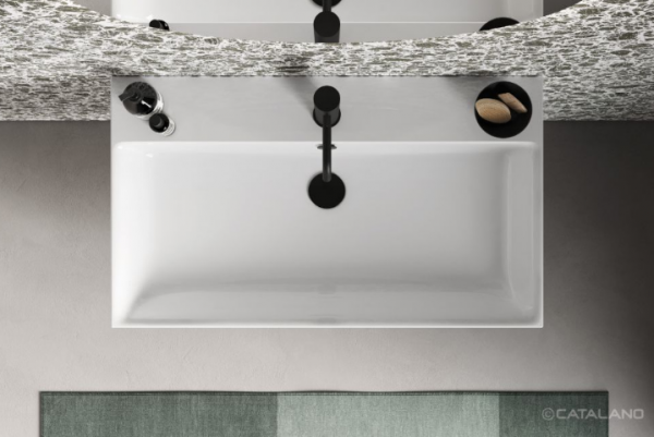 Catalano PREMIUM umywalka 80x47 z/o biały mat 0220801021