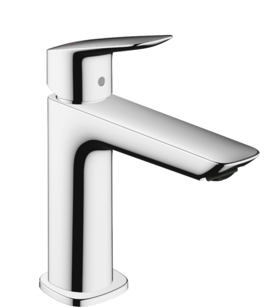 Hansgrohe Logis Jednouchwytowa bateria umywalkowa 110 Fine z kompletem odpływowym Push-Open chrom 71252000