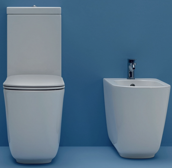 KERASAN TRIBECA BIDET STOJĄCY BIANCO MATT 512030