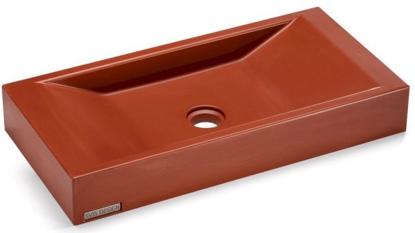  S.V.I.S.  Design UMYWALKA 60 CM SIRIUS BASIC - CEGLASTY, BEZ DEKORU, LAKIER MATOWY