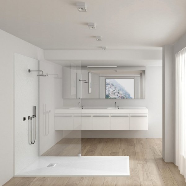 BALNEO BRODZIK STONE-TRAY WHITE 80x100cm STFWH8010025