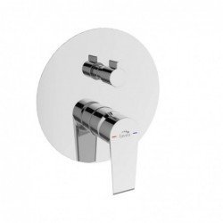 Laveo LARGO Bateria prysznicowa podtynkowa chrom BAH00PD