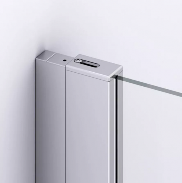 Ronal Sanswiss Divera ścianka wolnostojąca Walk-in 80 cm srebrny połysk D22WI1V0805007