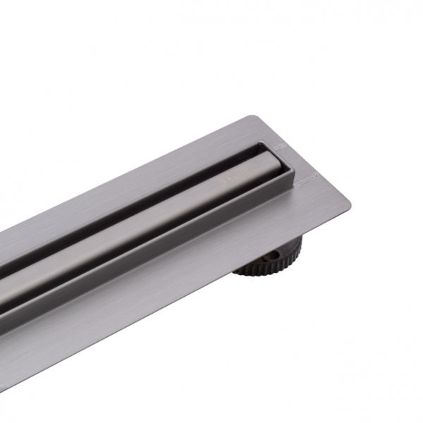 Balneo Slim &amp; Low ProLine Gun Metal Odpływ liniowy 80 cm grafitowy A0401100201-3