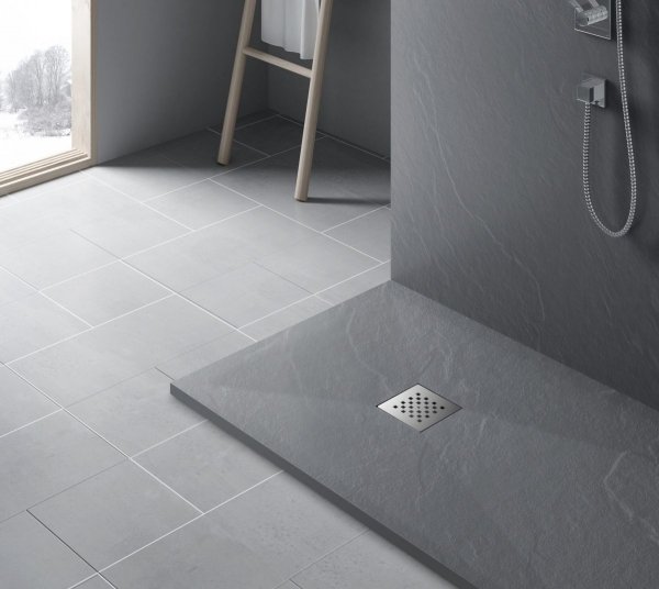 BALNEO BRODZIK STONE-TRAY LIGHT GRAY 90x110cm STFLG9011025