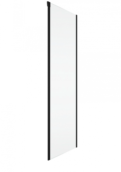 Ronal Sanswiss ścianka boczna 90x200 cm, szkło przezroczyste, profile BLACK LINE czarny mat CAST0900607