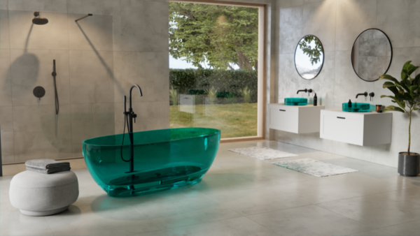Besco Mexa Ocean Breeze wanna wolnostojąca 170 syfon chrom WAM170OBC