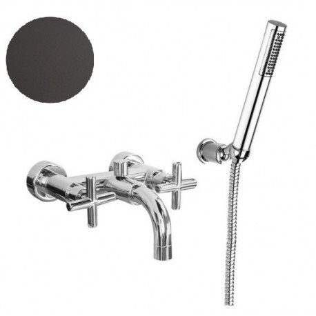 Bateria wannowa kompletna Giulini Giovanni G3 - czarny mat  7601/CZAR