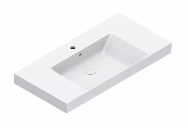 Catalano ZERO umywalka 100x50 komora centr. z/o biały połysk 0121011001