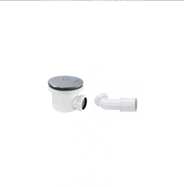 Ronal Płaski syfon brodzikowy wysokość 60mm, przepływ 36l/min ACC0168010000