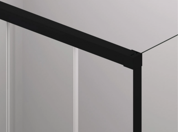 Ronal Sanswiss Cadura drzwi prysznicowe 120 cm prawe czarny mat CAS2D1200607
