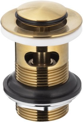 KFA Spust umywalkowy korek Klik-Klak mały GOLD 66035431