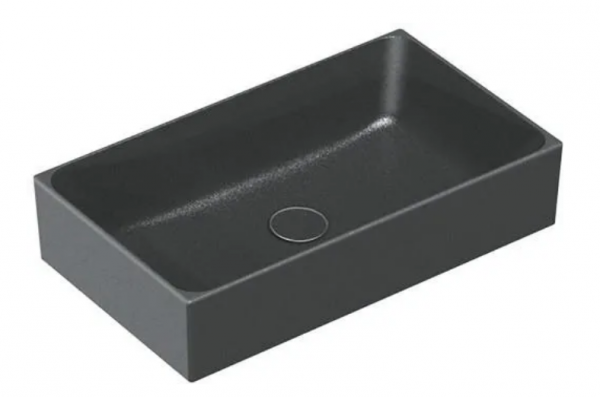 Catalano VERSO 60x35 umywalka nablatowa czarny mat 16035ZENS/0222600022