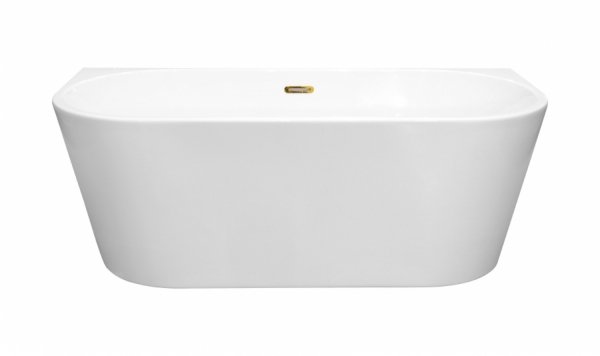 Besco Vica New wanna wolnostojąca 160 + klik-klak czarny z przelewem slim WAS160VNCZ