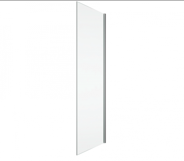 Ronal Sanswiss ścianka boczna 90° lub w linii 75x200 cm, szkło Master Carré, profile chrom PUDT2P0751030