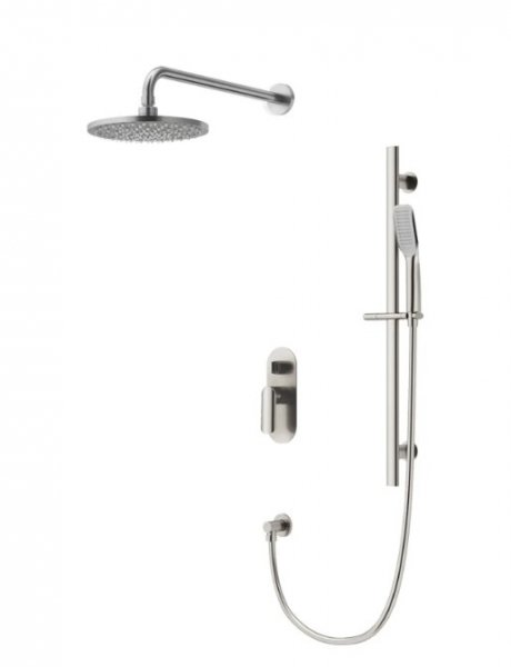 Vedo Aletta Argento Kompletny system natryskowy podtynkowy IV nikiel szczotkowany VBA5224/25/SN