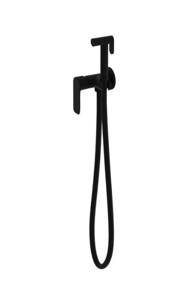 Lavita Bateria bidetowa podtynkowa Spark Black Matt 5900378341291