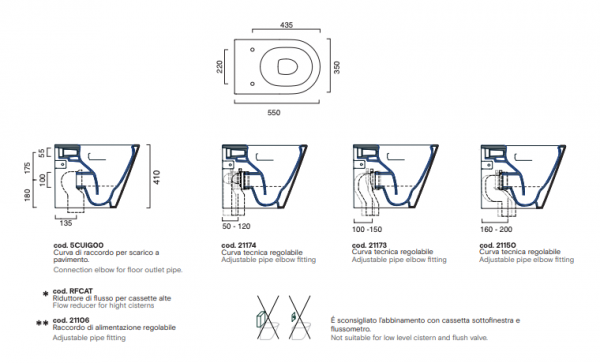 Catalano ZERO 55 miska WC stojąca NewFlush czarny mat 0114550022