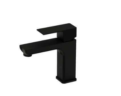 Lavita Bateria umywalkowa Aquila Matt Black 5900378342731