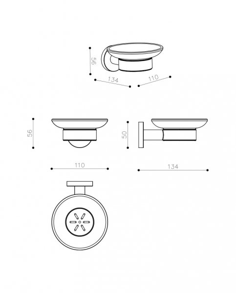 Lavita Mydelniczka Senso Chrome 5900378370710