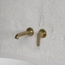 Omnires Art Deco bateria umywalkowa podtynkowa bronzo AD5115BR /24H