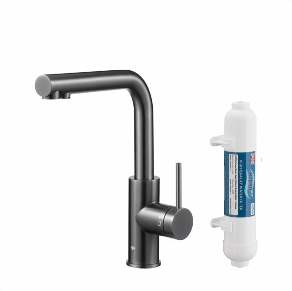 KFA DUERO PURE BASIC GUN METAL GREY bateria kuchenna z filtracją wody 662391261