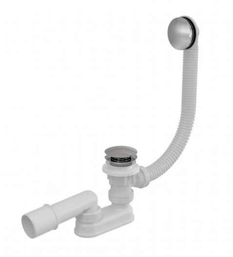 Besco Syfon wannowy Slim chrom czyszczony od góry SMAKKP