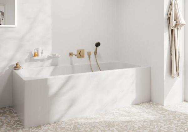 Hansgrohe DuoTurn E Bateria z mieszaczem do 2 odbiorników, podtynkowa brąz szczotkowany 75417140