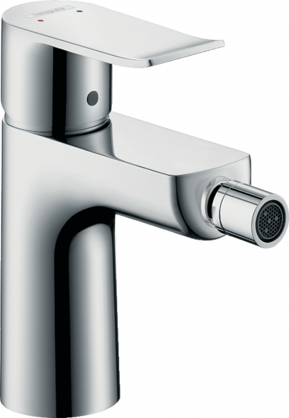 31280000 Hansgrohe Metris Jednouchwytowa bateria bidetowa z kompletem odpływowym z cięgłem