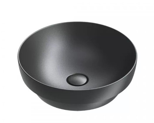 Catalano Sfera umywalka okrągła 45 cm czarny mat 0524450022