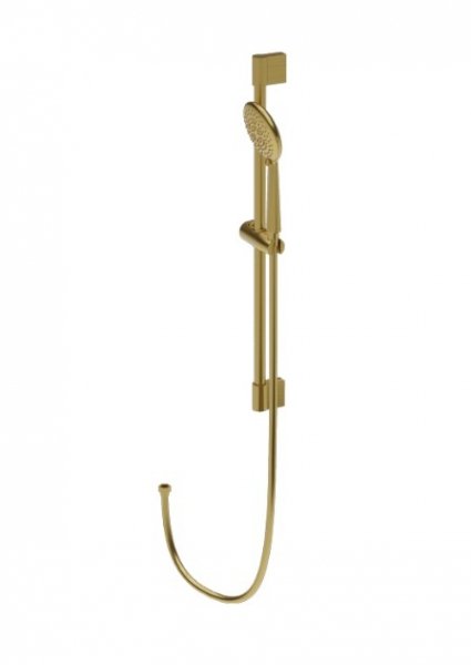 Lavita Zestaw prysznicowy z drążkiem Orion Brushed Gold 5900378346586